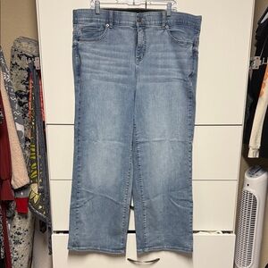 Torrid Light Blue Bombshell Wide Leg Jeans